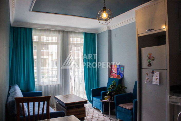 Квартира 1+1 с мебелью и техникой в центральной части района Оба! - Ракурс 16