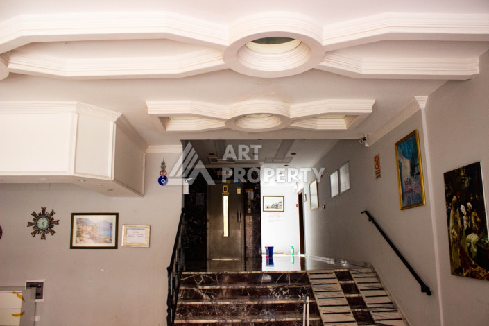 Квартира 1+1 с мебелью и техникой в центральной части района Оба! - Ракурс 17