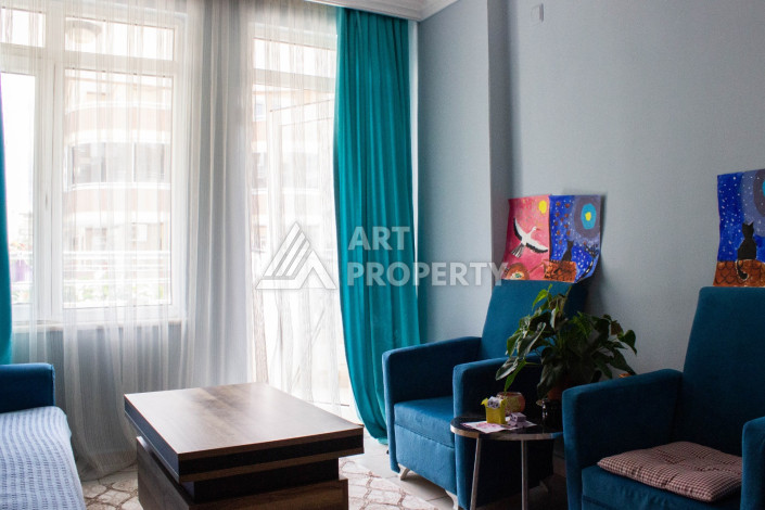 Квартира 1+1 с мебелью и техникой в центральной части района Оба! - Ракурс 18