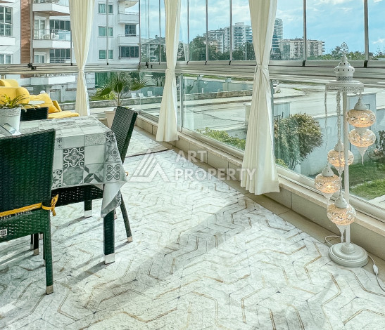 Шикарная квартира 1+1 в районе Кестель - Ракурс 4