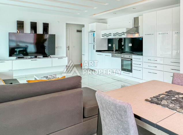 Шикарная квартира 1+1 в районе Кестель - Ракурс 5