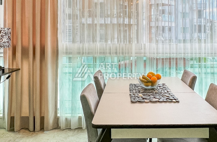 Шикарная квартира 1+1 в районе Кестель - Ракурс 6