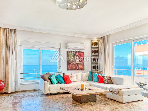 Дуплекс на первой линии 4+1 в районе Махмутлар. - Ракурс 4