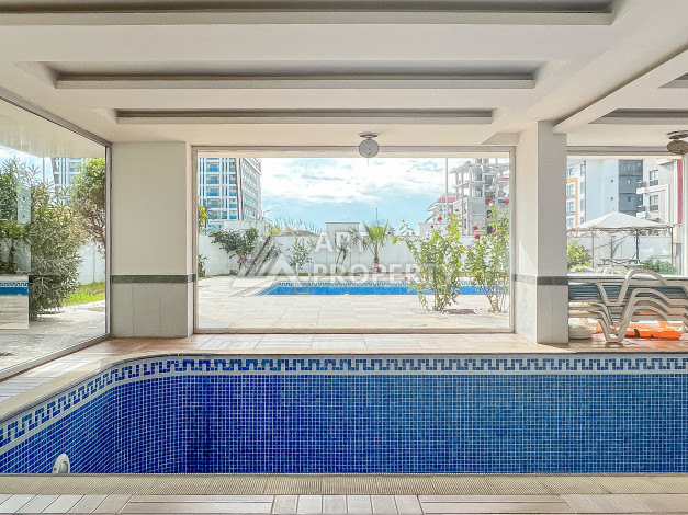 Шикарная квартира 1+1 в районе Кестель - Ракурс 9