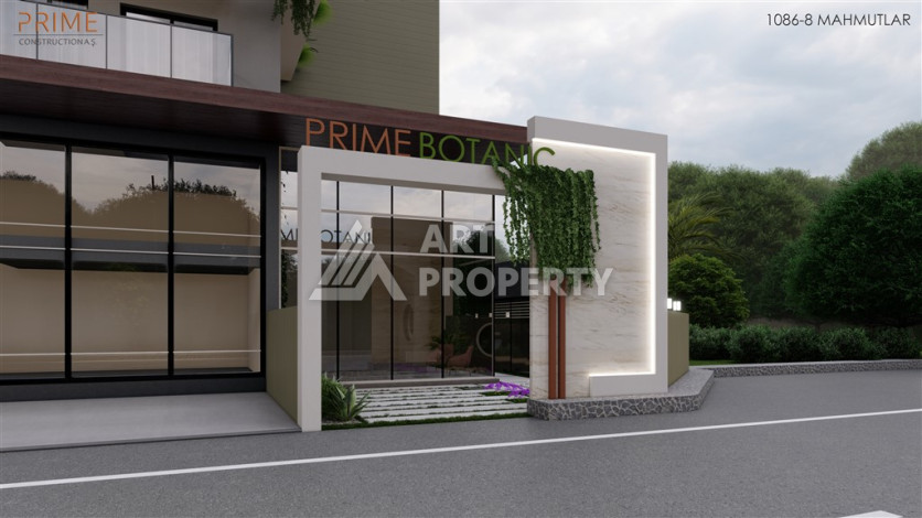 Комплекс на стадии строительства район Махмутлар - Алания - Ракурс 9