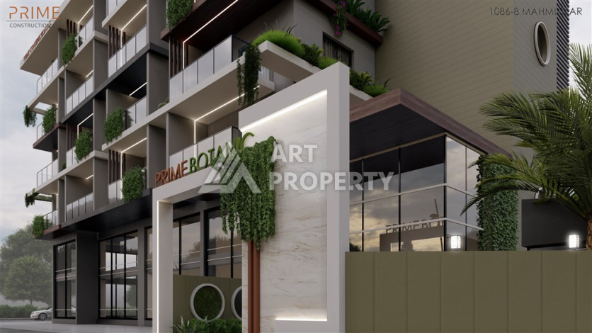 Комплекс на стадии строительства район Махмутлар - Алания - Ракурс 11