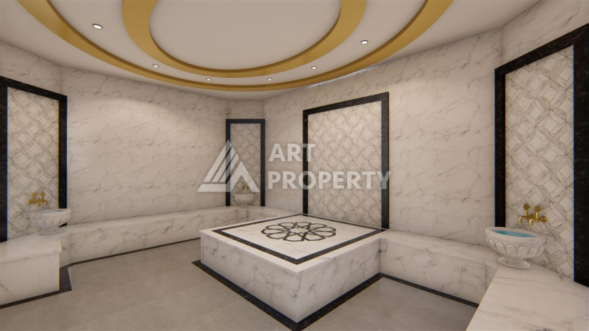 Комплекс на стадии строительства район Махмутлар - Алания - Ракурс 14