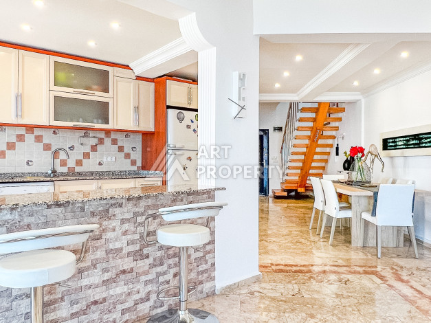 Дуплекс на первой линии 4+1 в районе Махмутлар. - Ракурс 12