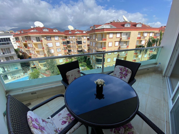 Меблированные двухуровневые апартаменты 3+1 в новом доме в районе Оба, 155 м2 - Ракурс 6