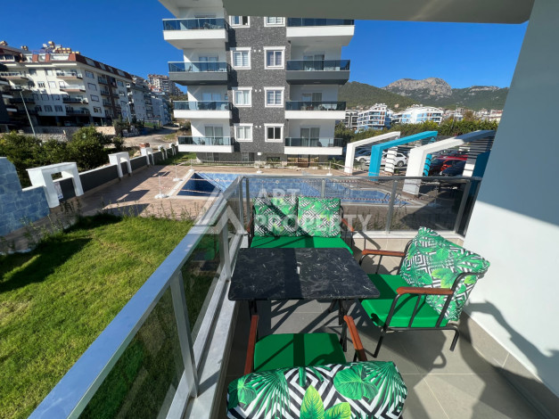 Квартира с планировкой 2+1 в районе Оба-Алания - Ракурс 13