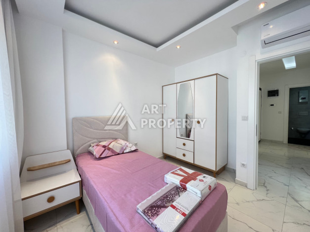 Квартира с планировкой 2+1 в районе Оба-Алания - Ракурс 17