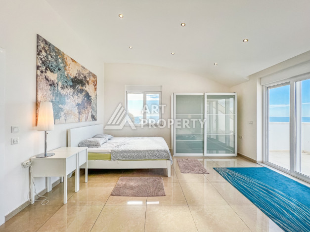 Дуплекс 4+1 с видом на море в Конаклы - Ракурс 15