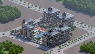 Масштабный жилой комплекс премиум-класса район Каргыджак-Алания - Ракурс 3