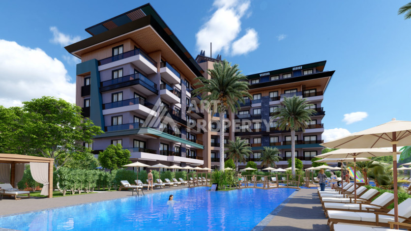 Масштабный жилой комплекс премиум-класса район Каргыджак-Алания - Ракурс 3