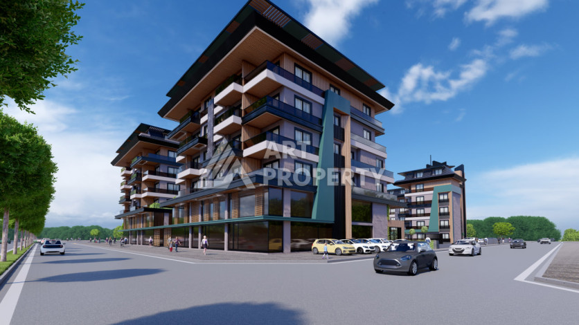 Масштабный жилой комплекс премиум-класса район Каргыджак-Алания - Ракурс 6