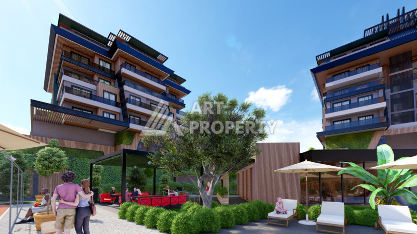 Масштабный жилой комплекс премиум-класса район Каргыджак-Алания - Ракурс 10