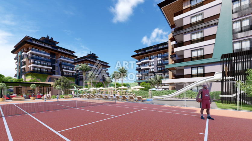 Масштабный жилой комплекс премиум-класса район Каргыджак-Алания - Ракурс 14