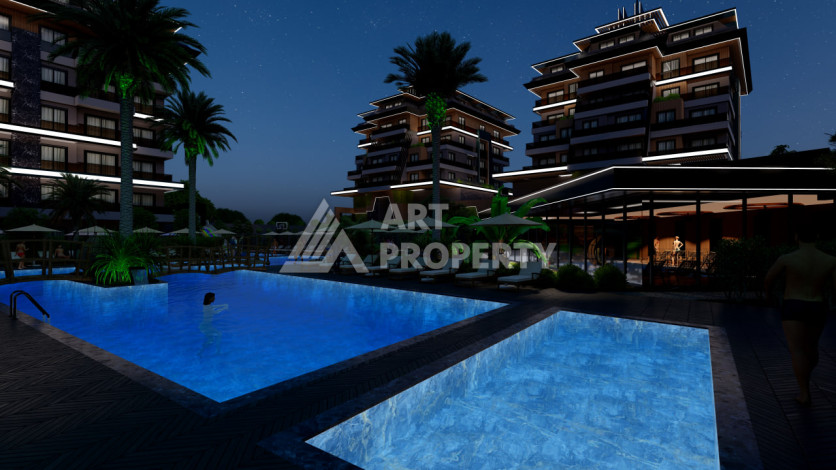 Масштабный жилой комплекс премиум-класса район Каргыджак-Алания - Ракурс 16