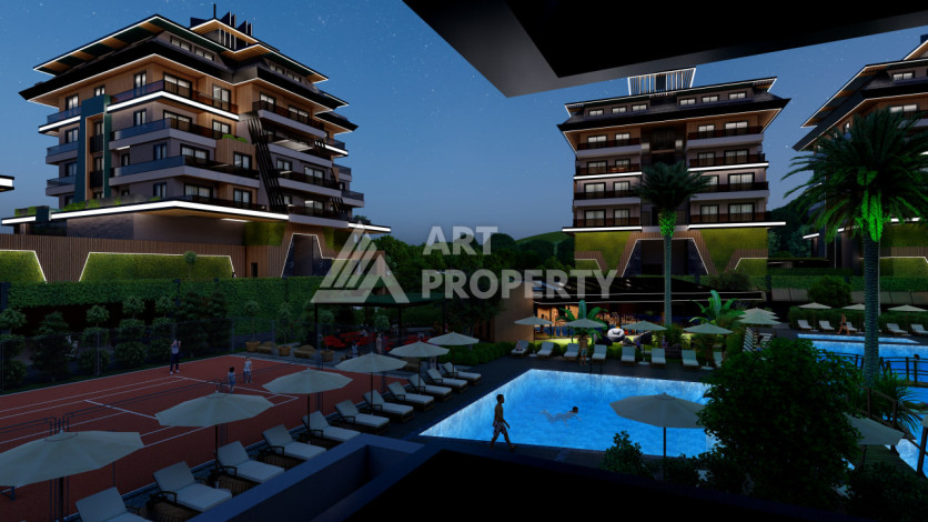 Масштабный жилой комплекс премиум-класса район Каргыджак-Алания - Ракурс 17