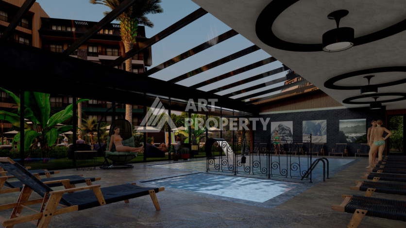 Масштабный жилой комплекс премиум-класса район Каргыджак-Алания - Ракурс 18