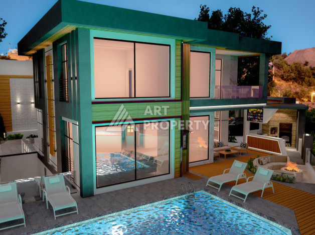 Вилла 4+1 с видом на море в Кагрыджаке - Ракурс 2