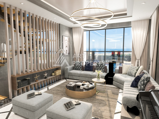 Вилла 4+1 с видом на море в Кагрыджаке - Ракурс 4