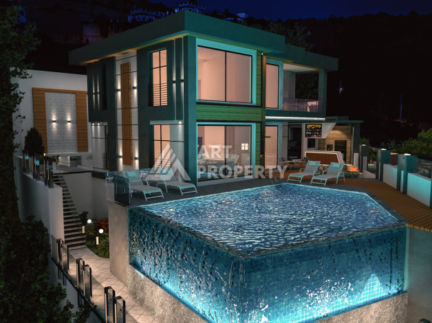 Вилла 4+1 с видом на море в Кагрыджаке - Ракурс 8