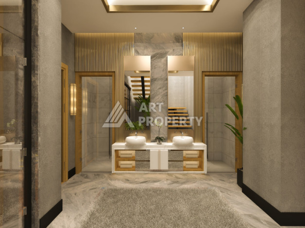 Вилла 4+1 с видом на море в Кагрыджаке - Ракурс 11