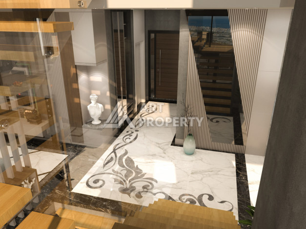 Вилла 4+1 с видом на море в Кагрыджаке - Ракурс 15