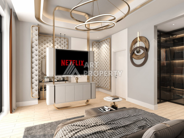 Вилла 4+1 с видом на море в Кагрыджаке - Ракурс 19