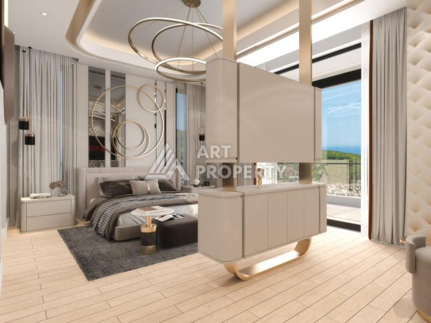 Вилла 4+1 с видом на море в Кагрыджаке - Ракурс 20