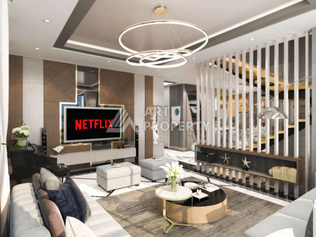 Вилла 4+1 с видом на море в Кагрыджаке - Ракурс 23