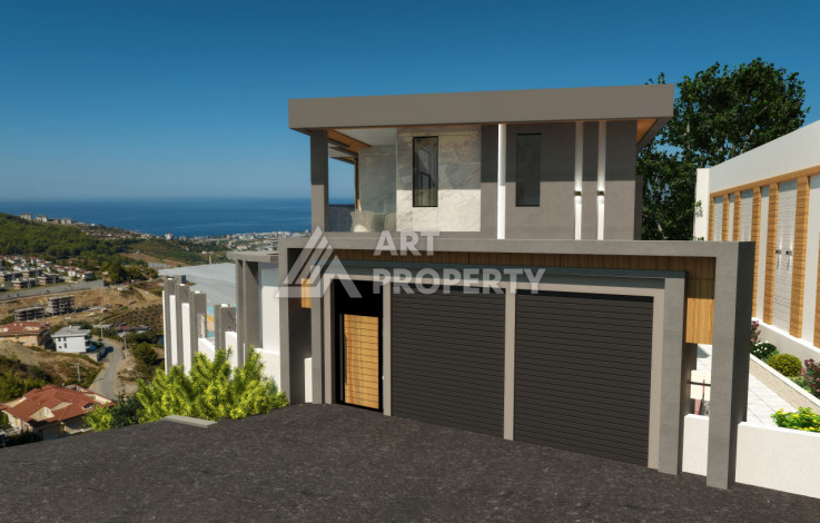 Вилла 4+1 с видом на море в Кагрыджаке - Ракурс 32