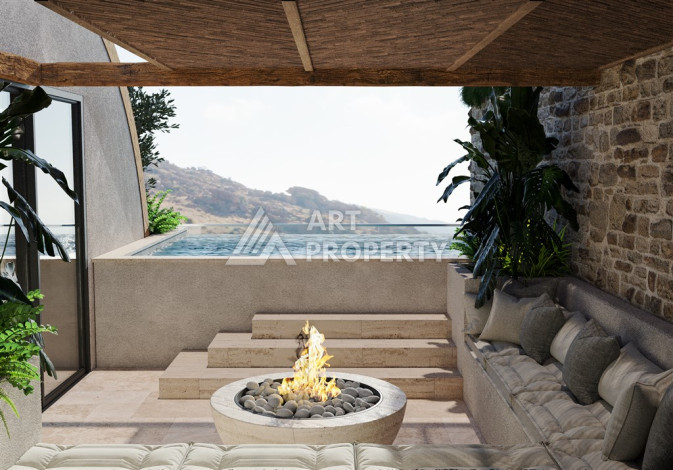 Новый малоэтажный проект в районе Бекташ - Ракурс 45