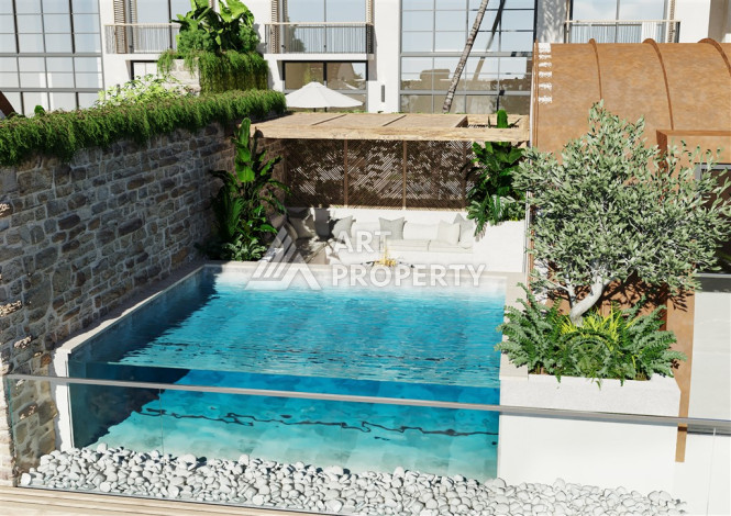 Новый малоэтажный проект в районе Бекташ - Ракурс 47