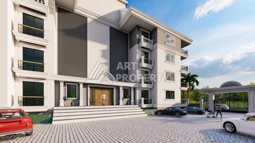 Проект на завещающей стадии строительства в районе Паяллар-Алания - Ракурс 3