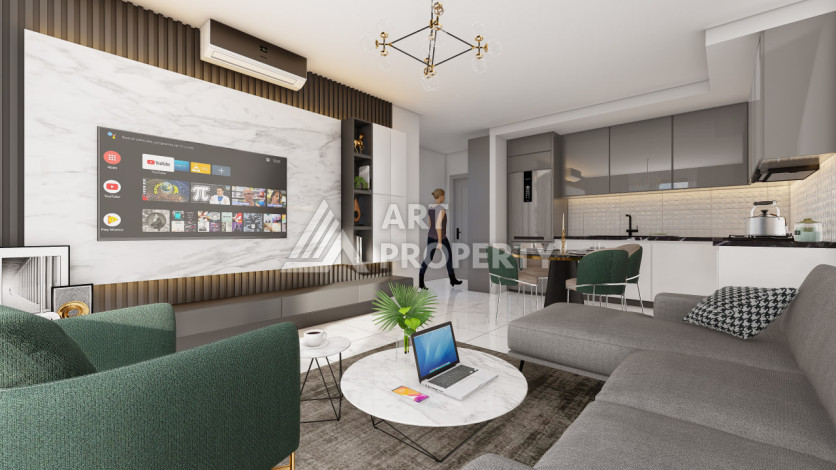 Проект на завещающей стадии строительства в районе Паяллар-Алания - Ракурс 7