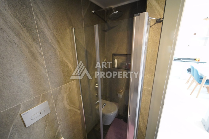 Квартира 1+1 в аренду в новом комплексе в районе пляжа Клеопатры! - Ракурс 8