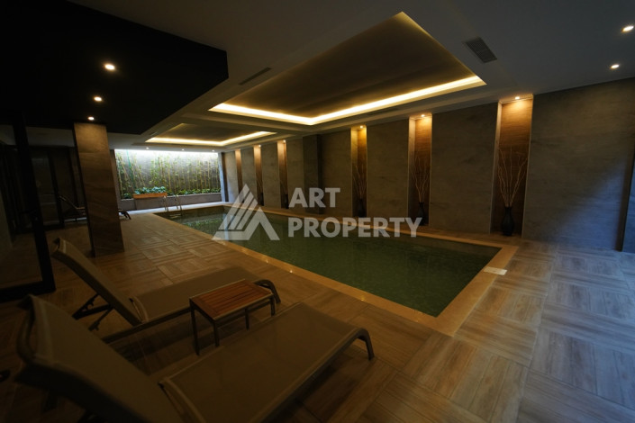 Квартира 1+1 в аренду в новом комплексе в районе пляжа Клеопатры! - Ракурс 20