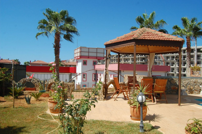 Отдельностоящая вилла 5+1 с собственным бассейном и зеленым садом в Обе, 355 м2 - Ракурс 28