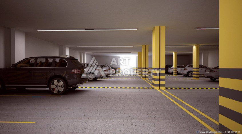 Шикарный дуплекс 2+1 в районе Кестель - Ракурс 15