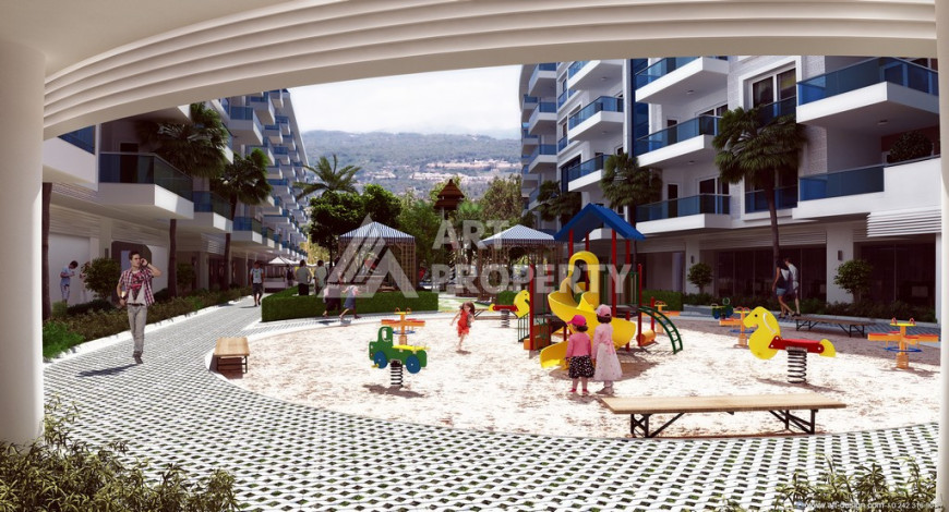 Шикарный дуплекс 2+1 в районе Кестель - Ракурс 18