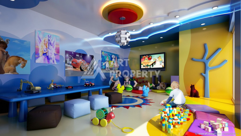 Шикарный дуплекс 2+1 в районе Кестель - Ракурс 20