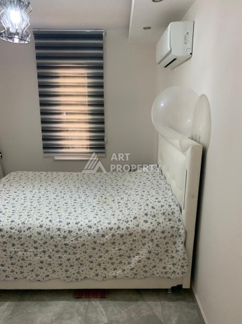 Живописном районе Оба выставлена на продажу квартира с планировкой 1+1 - Ракурс 14