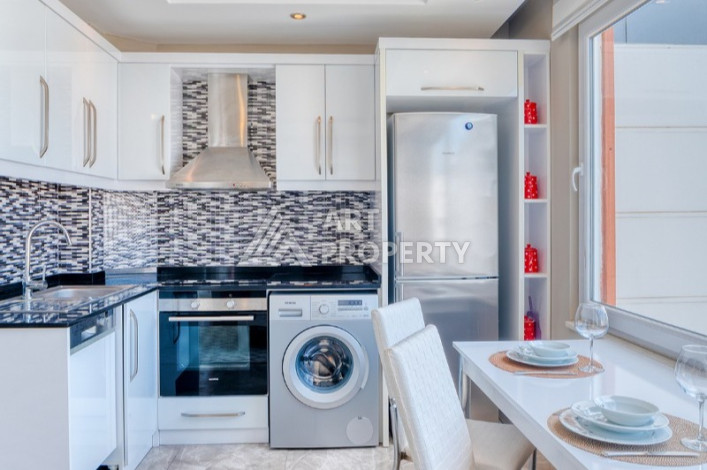 Видовая квартира 1+1 в районе Оба - Ракурс 11