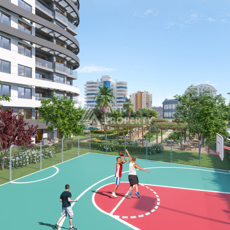 Квартира от инвестора на стадии строительства в районе Махмутлар-Алания - Ракурс 4