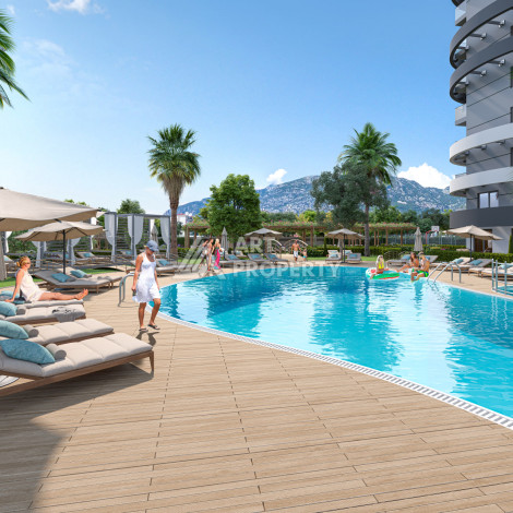 Квартира от инвестора на стадии строительства в районе Махмутлар-Алания - Ракурс 5