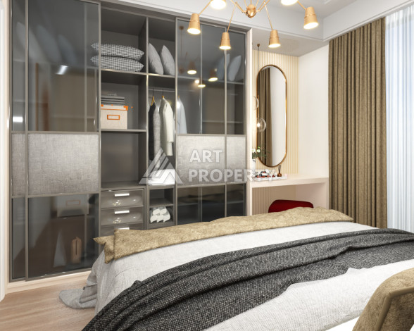 Квартира от инвестора на стадии строительства в районе Махмутлар-Алания - Ракурс 10