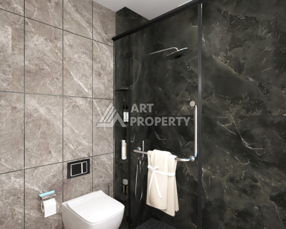 Квартира от инвестора на стадии строительства в районе Махмутлар-Алания - Ракурс 13