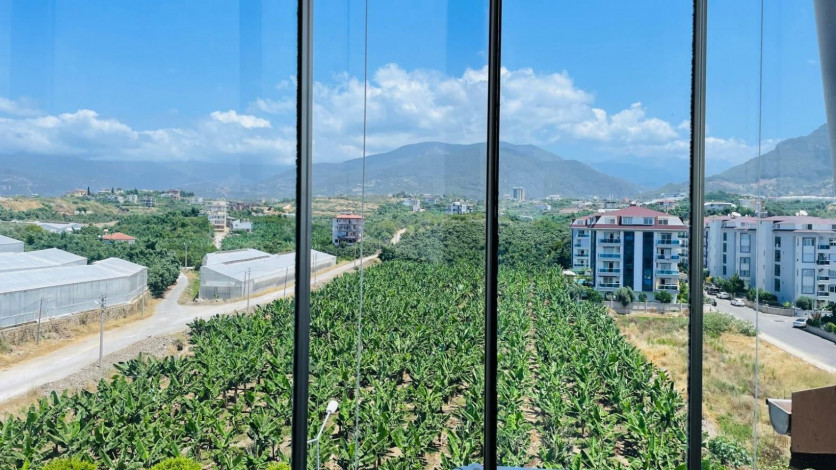 Шикарный пентхаус, планировки 2+1 с видом на море и на горы, район Кестель, Алания, 115м2 - Ракурс 16